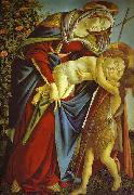 Sandro Botticelli Madonna and Child and the young St. John the Baptist